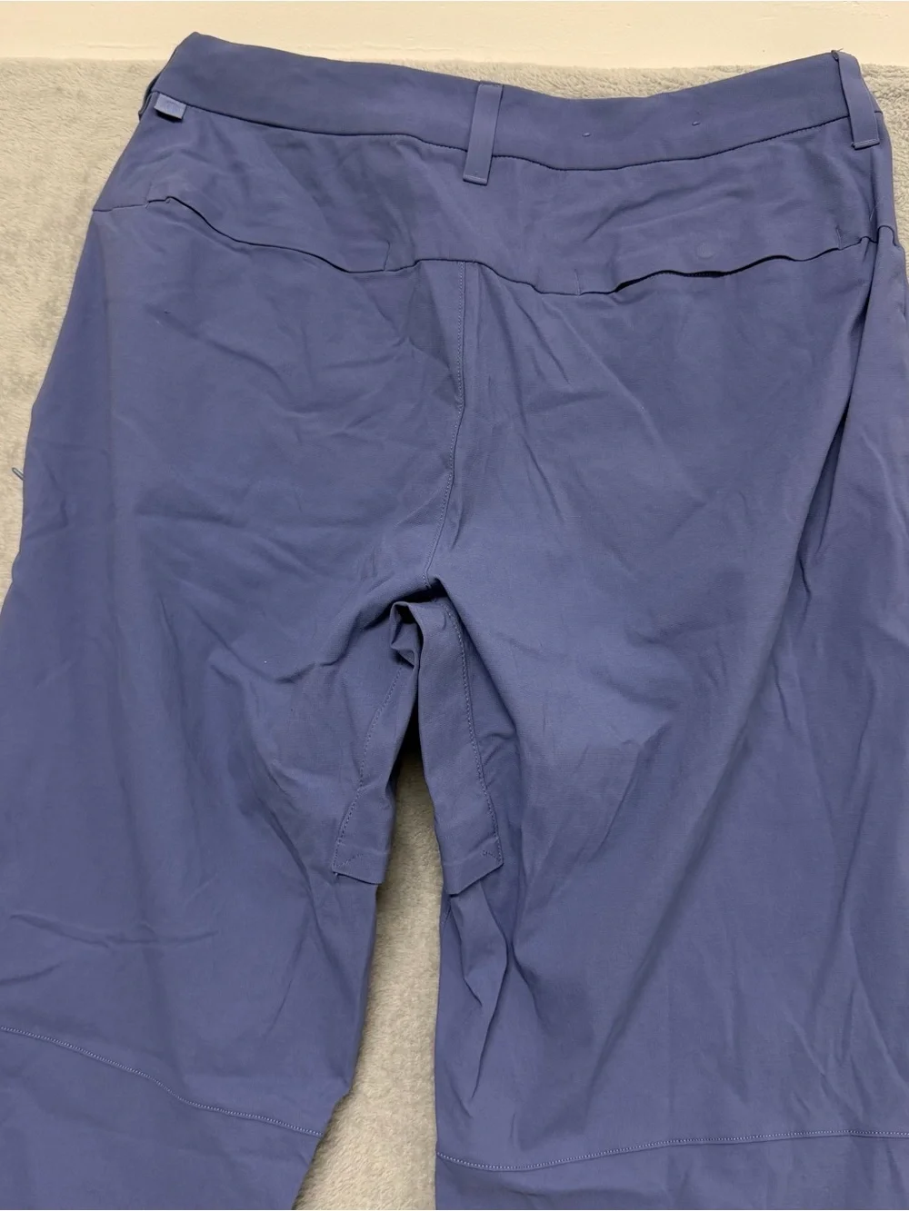 Lululemon Commission Golf Pants Water Drop Blue Performance Stretch Mens 31x31